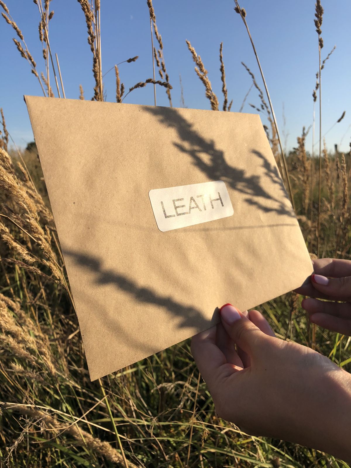Подарочный конверт LEATH